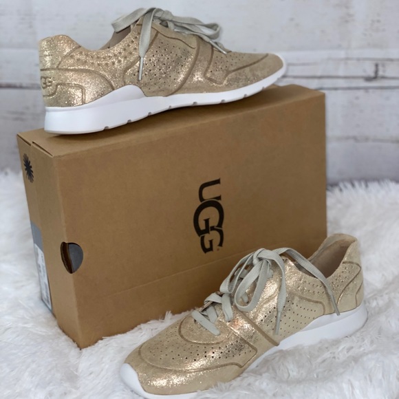 UGG Shoes - UGG Tye Stardust Gold